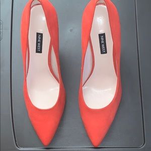Nine West Fifth red pumps sz 9.5  9 1/2